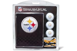 Team Golf Premium NFL Gift Set: Embroidered Deluxe Towel, 3 Balls, 14 Tees (2-3/4" Reg.)