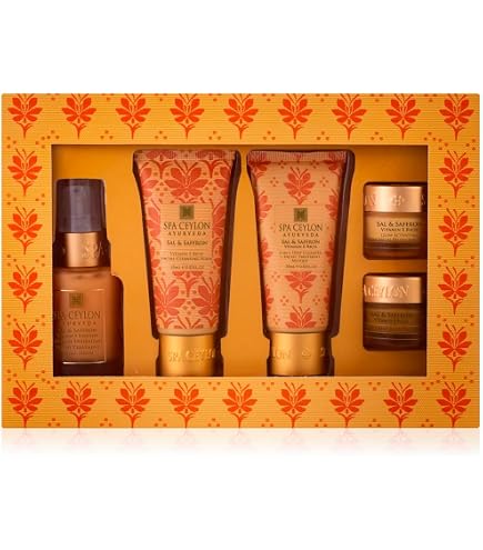 Amazon.com: SPA CEYLON TRUE TURMERIC - FACE CARE ESSENTIALS SET