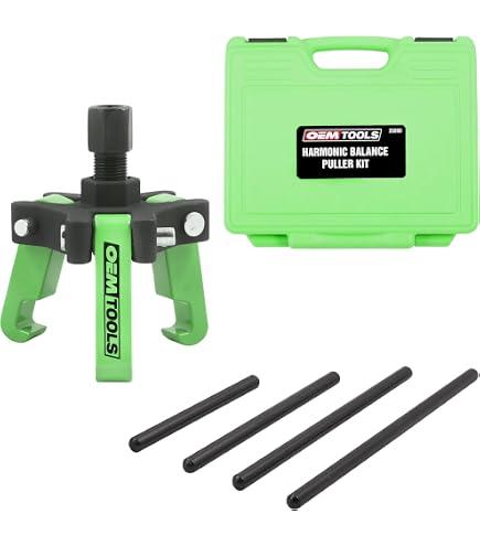 Amazon.com: OEMTOOLS 27187 Harmonic Balancer Puller Kit, Removes