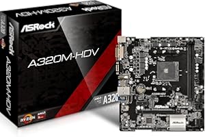 ASRock A320M-HDV Motherboard