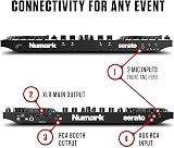 Numark NS4FX 4-Deck DJ Controller with 6-Inch Jog Wheels Serato Lite Included view 5
