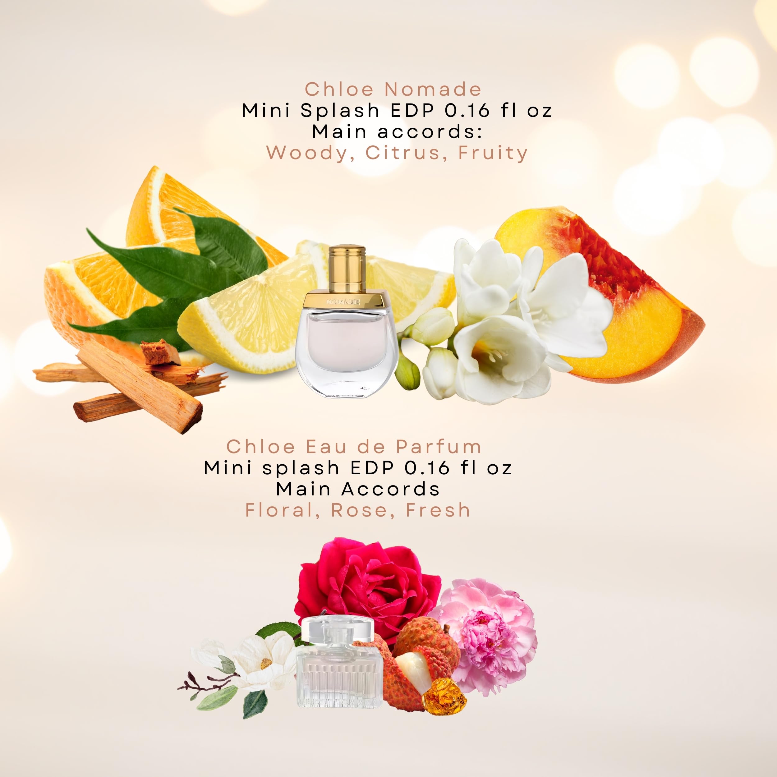 Chloe Perfume for Women Mini Variety Gift Set – 4-Piece Splash Collection