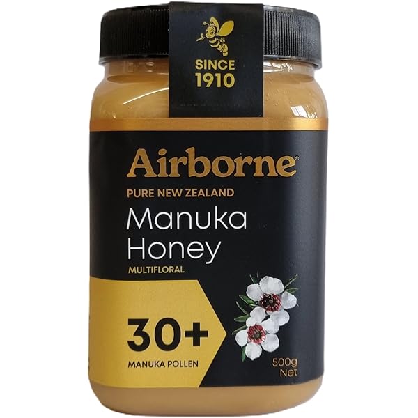 その他 Airborne Manuka & Wildflower Honey.3 pac Amazon.com : Airborne (New Zealand) Manuka with Wildflower Blend
