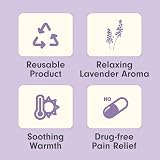 Zhu-Zhu Lavender Hot Bottle Microwave Wheat Bag Pain Relief view 4