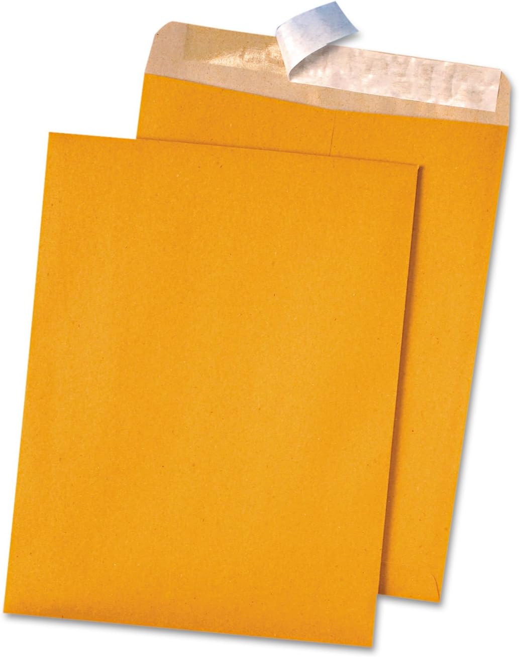 100% Recycled Brown Kraft Redi Strip Envelope, 10 x 13, Brown Kraft, 100/Box