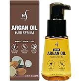HerStyler Advanced Argan Oil Hair Serum for Women - Anti Frizz Serum for Hair - for Frizzy, Dry and Damaged Hair - Nourishing - 2.36 Fl Oz / 70 Ml (1 Pack)