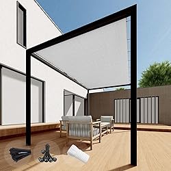 SunnyRoyal 18'x25' Sun Shade Sail Straight Edge