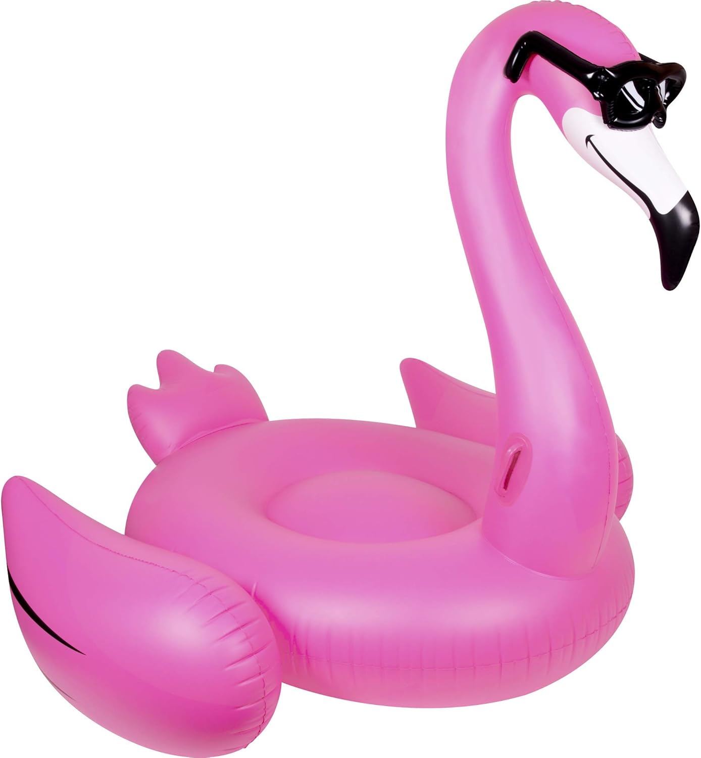 inflatable pink flamingo pool float