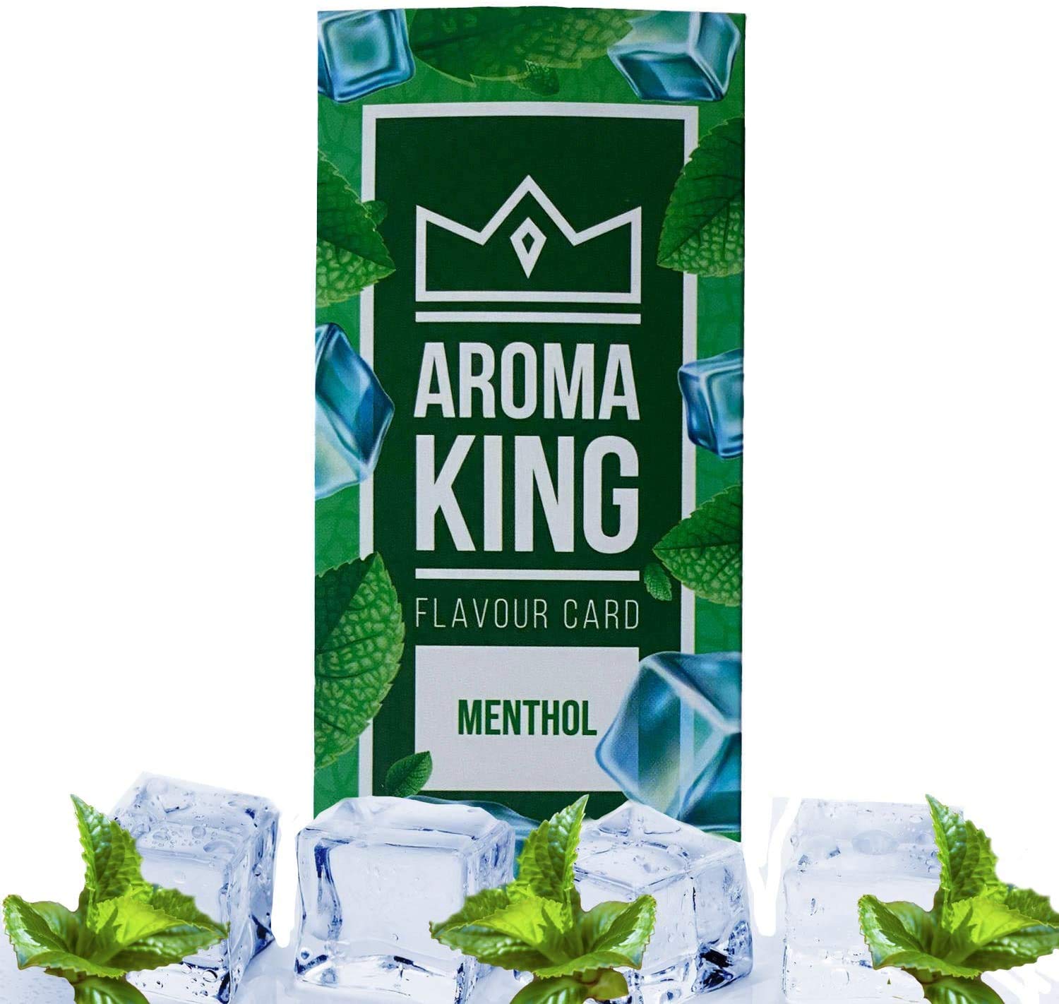 Buy AROMA KING 25 aroma cards with menthol flavour, aromatic cards for
