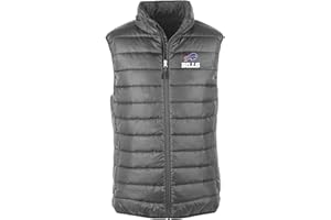 Dunbrooke Men’s Nylon Insulated Vest – Water Resistant, Front Zipper Pockets