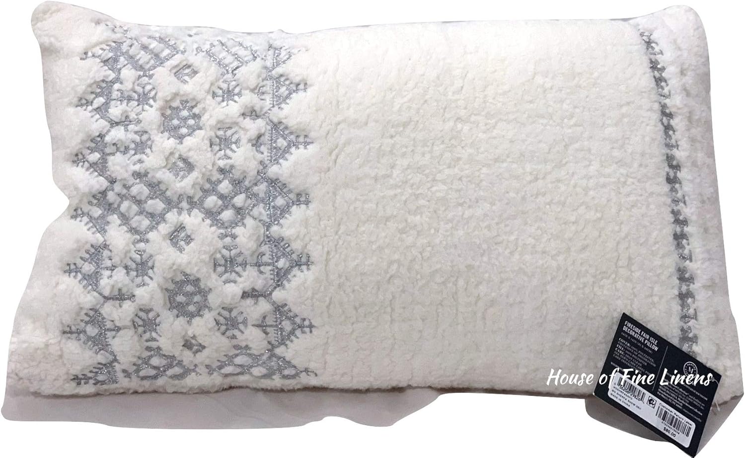 Amazon Com Martha Stewart Collection Fireside Fair Isle Fleece 14