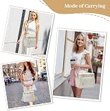 HSHRISH Large 10L Insulated Lunch Bag Women Waterproof Leakproof White view 4