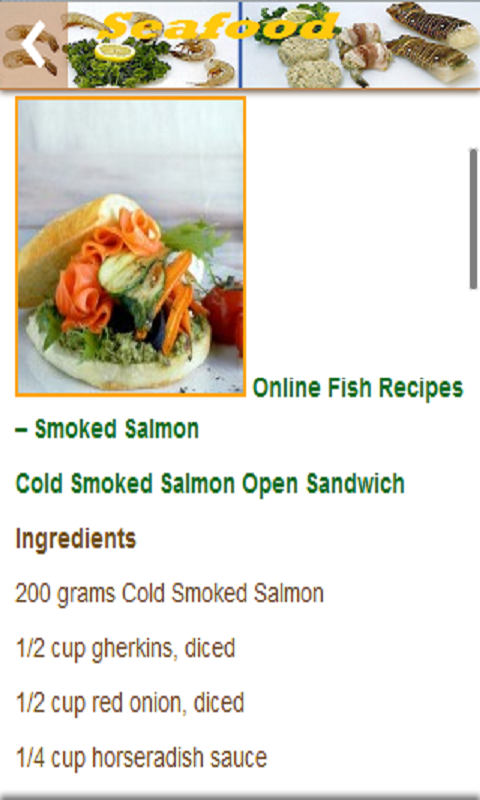 Seafood