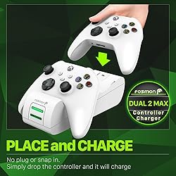 Fosmon Fast Charging Xbox Controller Charger