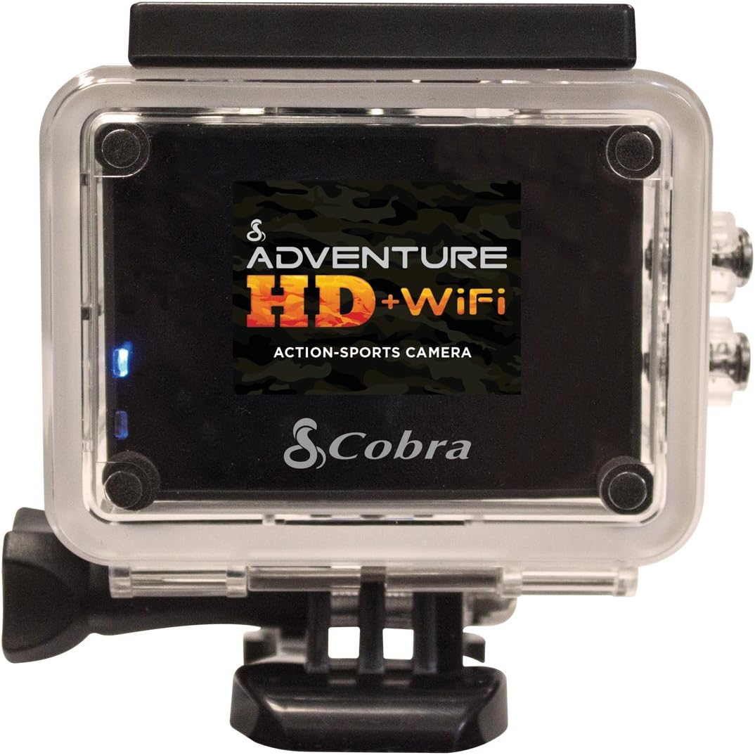 Cobra Adventure HD 5210 WiFi Action Camera, Black - Image 5