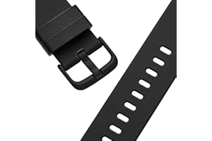 22mm Silicone Smart Watch Band, Quick Release Soft Waterproof Sport Strap, Replacement Wristband for K62 IDW25 TG38 Smart Wat