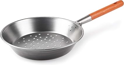Excelsa Caldarroste Padella Castagne O30cm Acciaio Amazon It Casa E Cucina