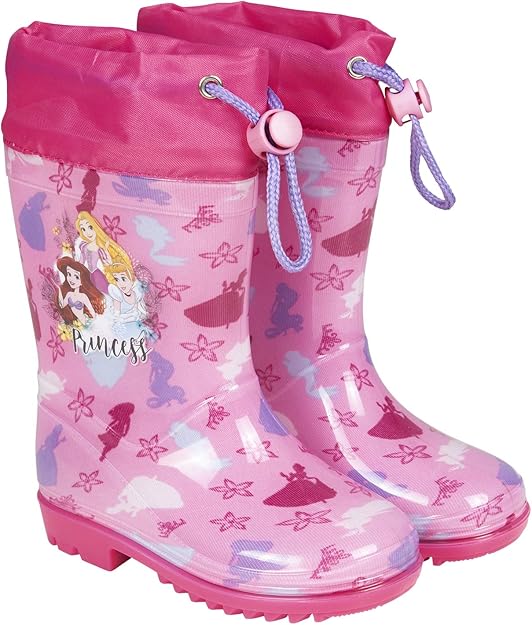 Stivaletti Pioggia Bambino Impermeabili – Leggeri, Antiscivolo, In Gomma PVC – Taglie 23-31