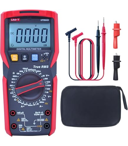 UNI-T UT33B+ Digital Multimeter - Palm Size 600V Multimeter With Battery Testing Feature