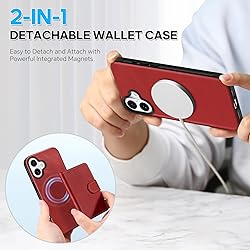 SHIELDON Wallet Case for iPhone 16