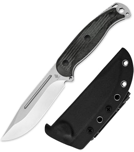 Amazon.com : CIVIVI Teton Tickler Fixed Blade Knife with Leather