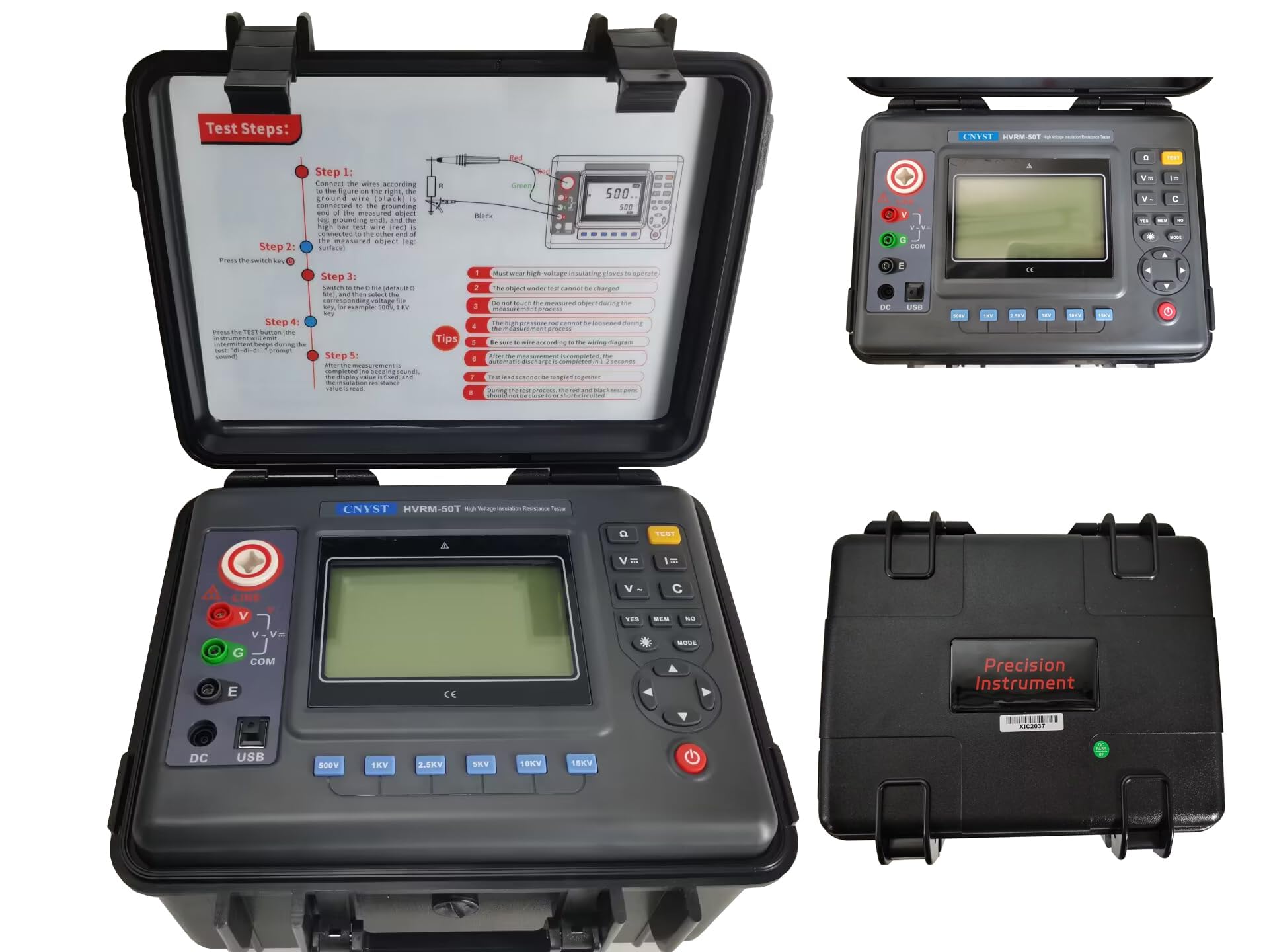 CNYST High Voltage 15kV Insulation Tester