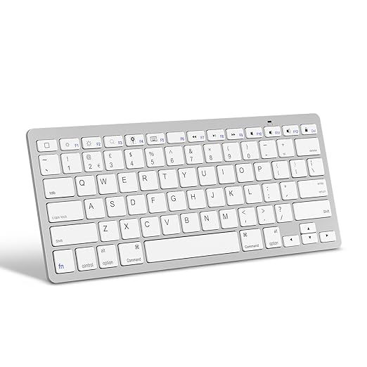 title=Omoton, ultrasottile tastiera bluetooth per Apple iPad Air, iPad Mini, iPad Pro