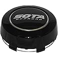 SOTA Offroad Gloss Black 8 Lug Wheel Rim Center Cap A608F-1