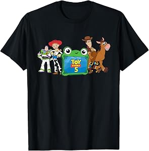 Disney and Pixar's Toy Story 5 Lilypad Toys & Technology T-Shirt