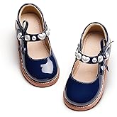 Kiderence Girls Flat Dress Shoes School Oxfords Marry Jane (Toddler/Little Kids)