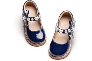 Kiderence Girls Flat Dress Shoes School Oxfords Marry Jane (Toddler/Little Kids)