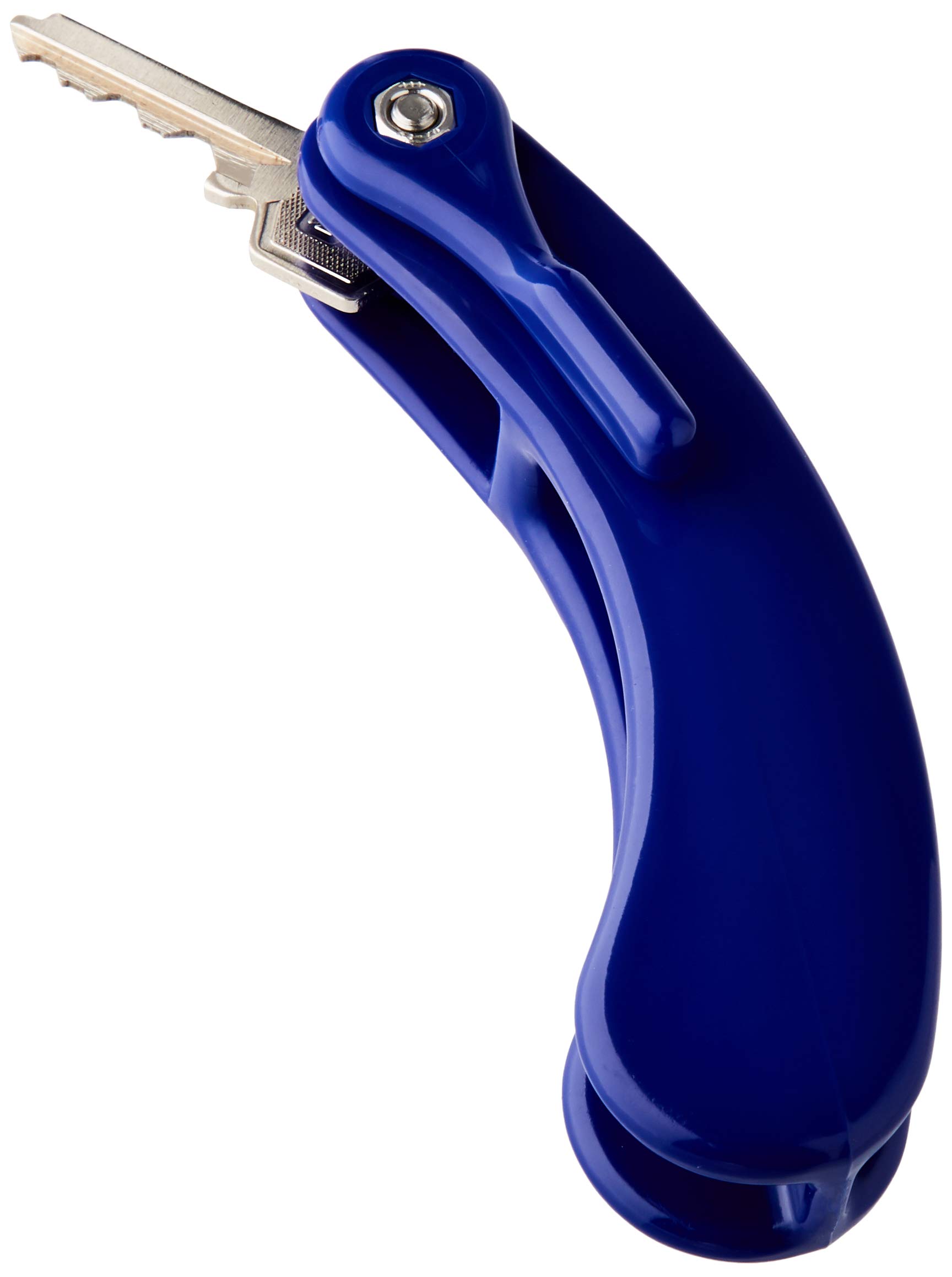 Mobiclinic, Key Turner, 3-Key Swivel Device, Mobility Aid, for Weakened Grip, Blue