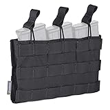 IDOGEAR Triple Mag Pouches 5.56mm Open-Top MOLLE
