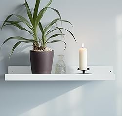 DIY CARTEL MADE in USA Floating Metal Wall Shelf