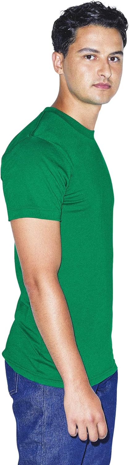 American Apparel 50/50 Crewneck Short Sleeve T-Shirt, 2-Pack: Clothing