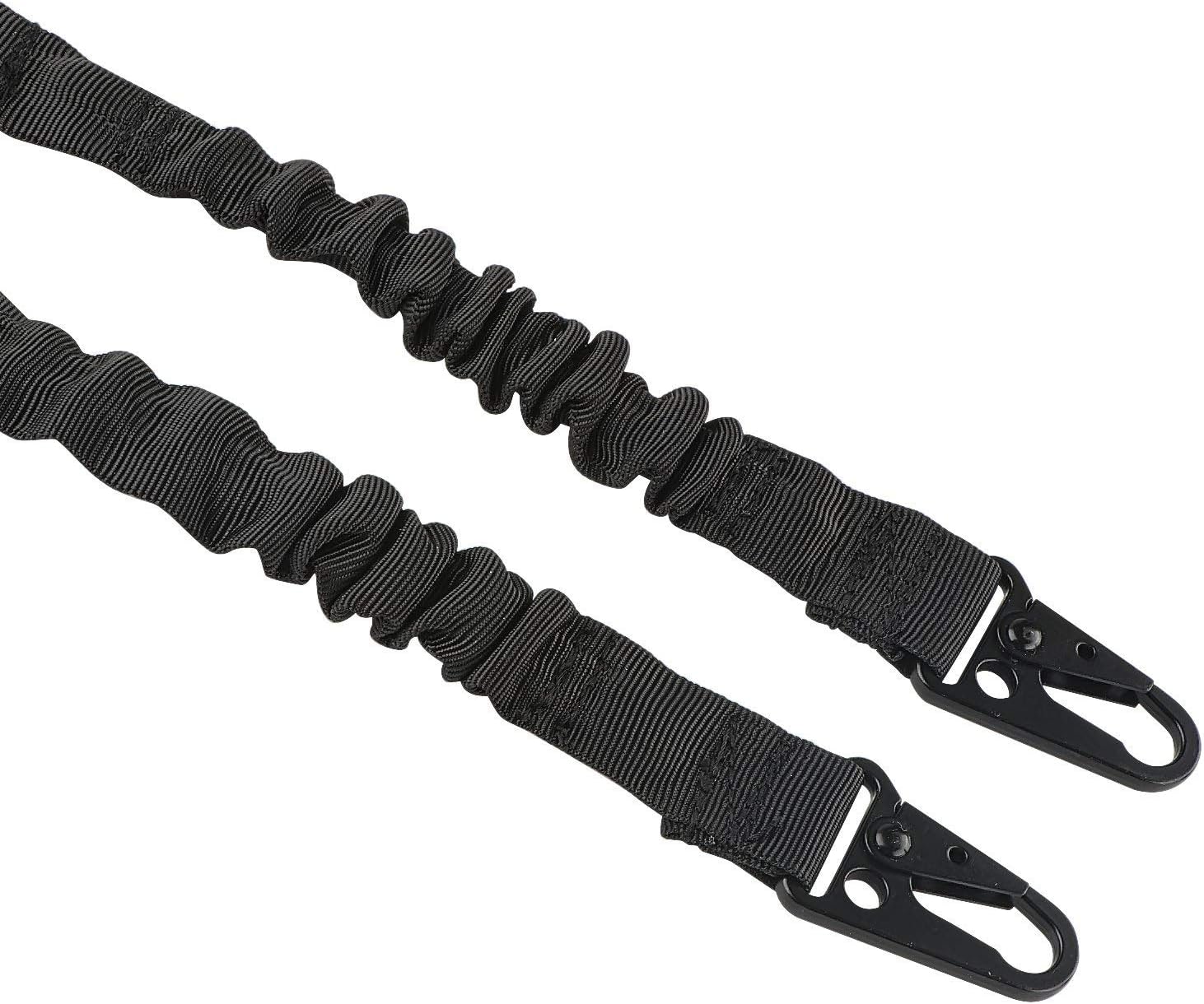 1 & 2 Point Sling Tactical Gun Sling with Buttstock Sling Attachment Strap for Rifle Airsoft, Shotgun, Black - Image 5