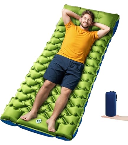 Buiten Zelfopblazend Slaapmat voor Kamperen, Backpacken, Wandelen en Reizen Geïs
