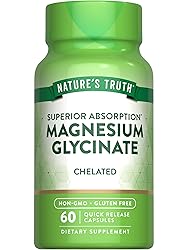 Nature's Truth Magnesium Glycinate Capsules | 200mg