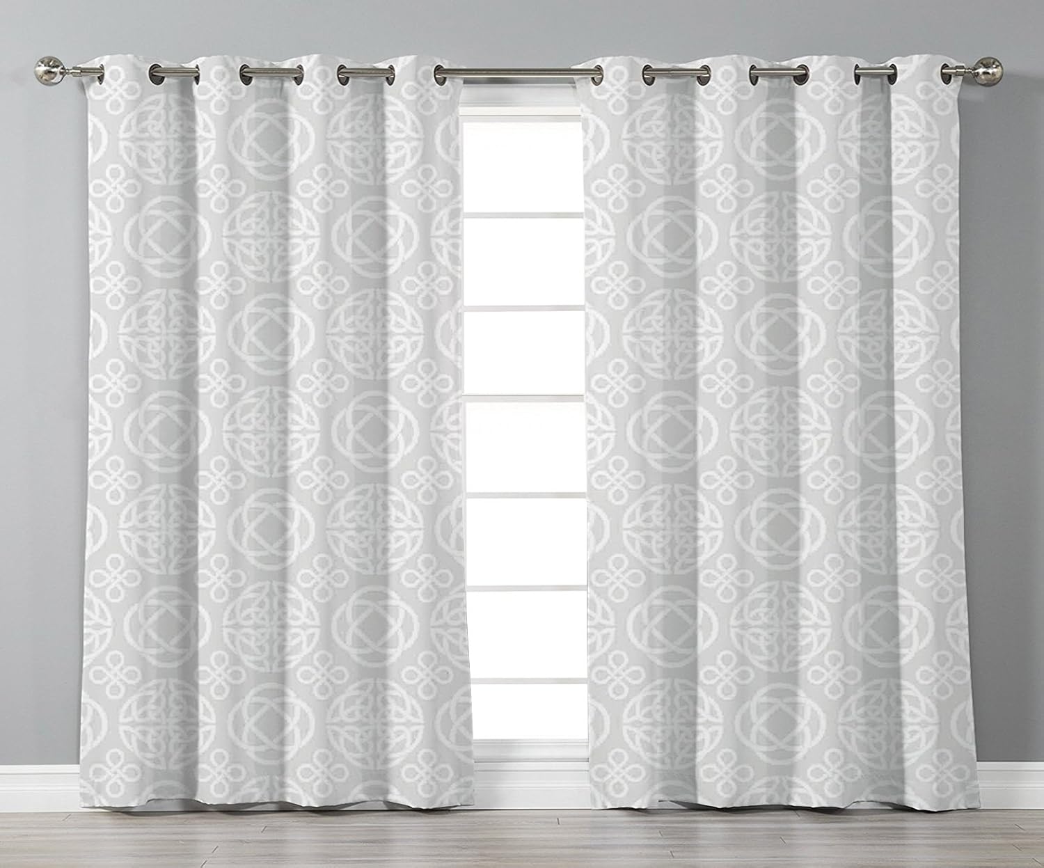 Thermal Insulated Blackout Grommet Window Curtains Celtic Decor
