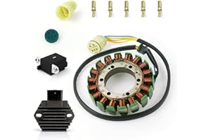 AYIDDUE Regulator Rectifier Stator For HONDA Foreman 450 TRX450 TRX450ES TRX450S 4x4 1998-2001 Foreman 400 TRX400 TRX400FW 4x4 1995-2003 31120-HM7-014 31600-HM7-003