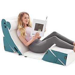 Longering 6PCS Orthopedic Bed Wedge Pillow Set for