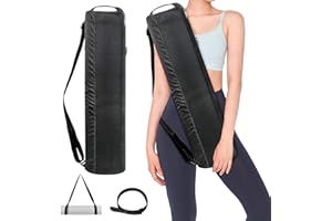 TOPBAG Yoga Mat Bag with Strap 1/4-inch Yoga Mat Holder Exercise Yoga Mat Carrier for Women