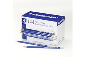 STAEDTLER Norica #2 HB Pencils Class Pack: 144-Count Writing Pencils, School Supplies Set, Break-Resistant Lead, Pre-Sharpene