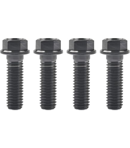 M6 Titanium Race Drilled Hex Head Bolts | Fast Dispatch | RSR Moto