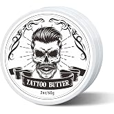 Tattoo Butter Aftercare Cream, Tattoo Care Balm for Before, During, After Tattoo Process, Safe, Natural Tattoo Aftercare Crea