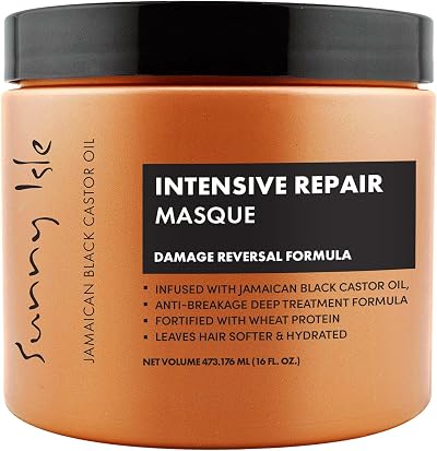 Sunny Isle Jamaican Black Castor Oil Intensive Repair Masque 16 oz