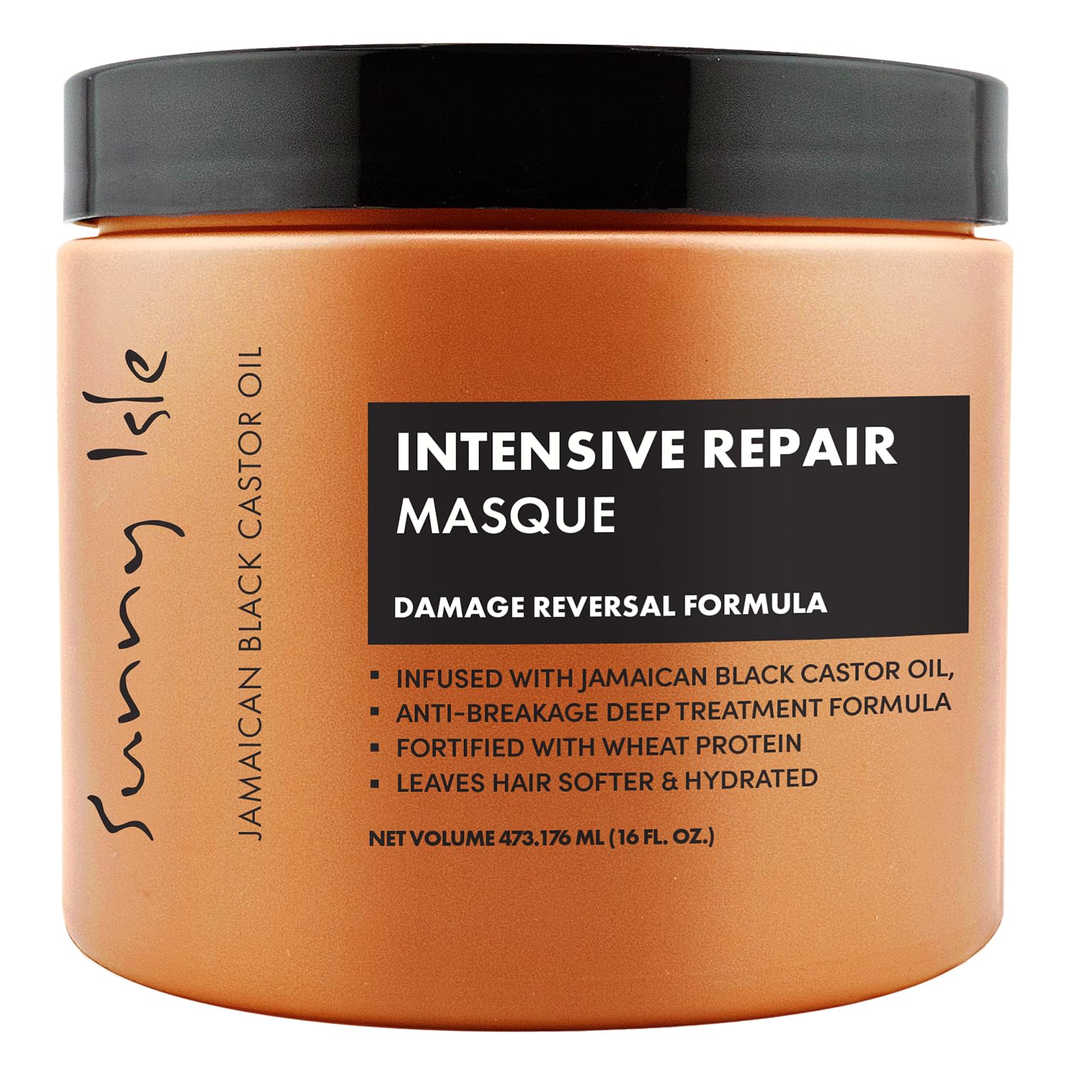 Sunny Isle Jamaican Black Castor Oil Intensive Repair Masque, 16 oz