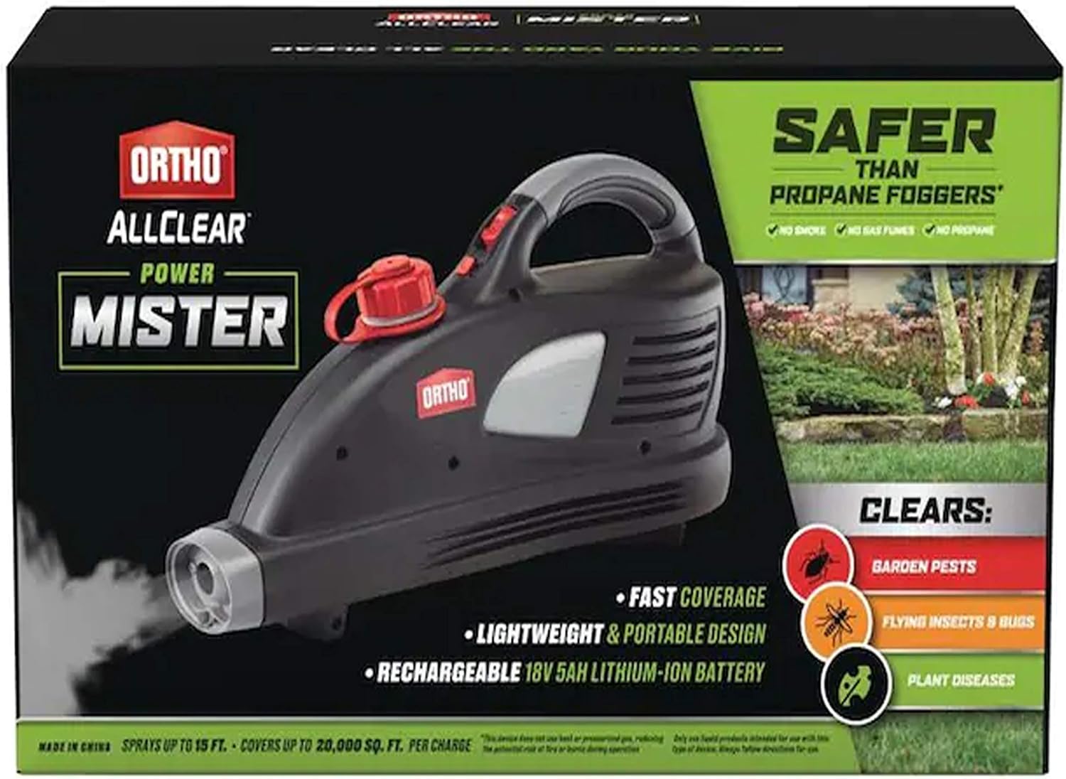 GENERICA Ortho AllClear Cordless Power Mister, Fogger, Sprayer Amazon