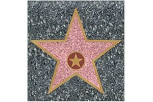 Beistle 55328 "Star Peel 'N Place Sheet, 12 by 15-Inch