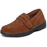 Orthofeet Women's Orthopedic Leather Shelly Loafer for Foot Pain Relief